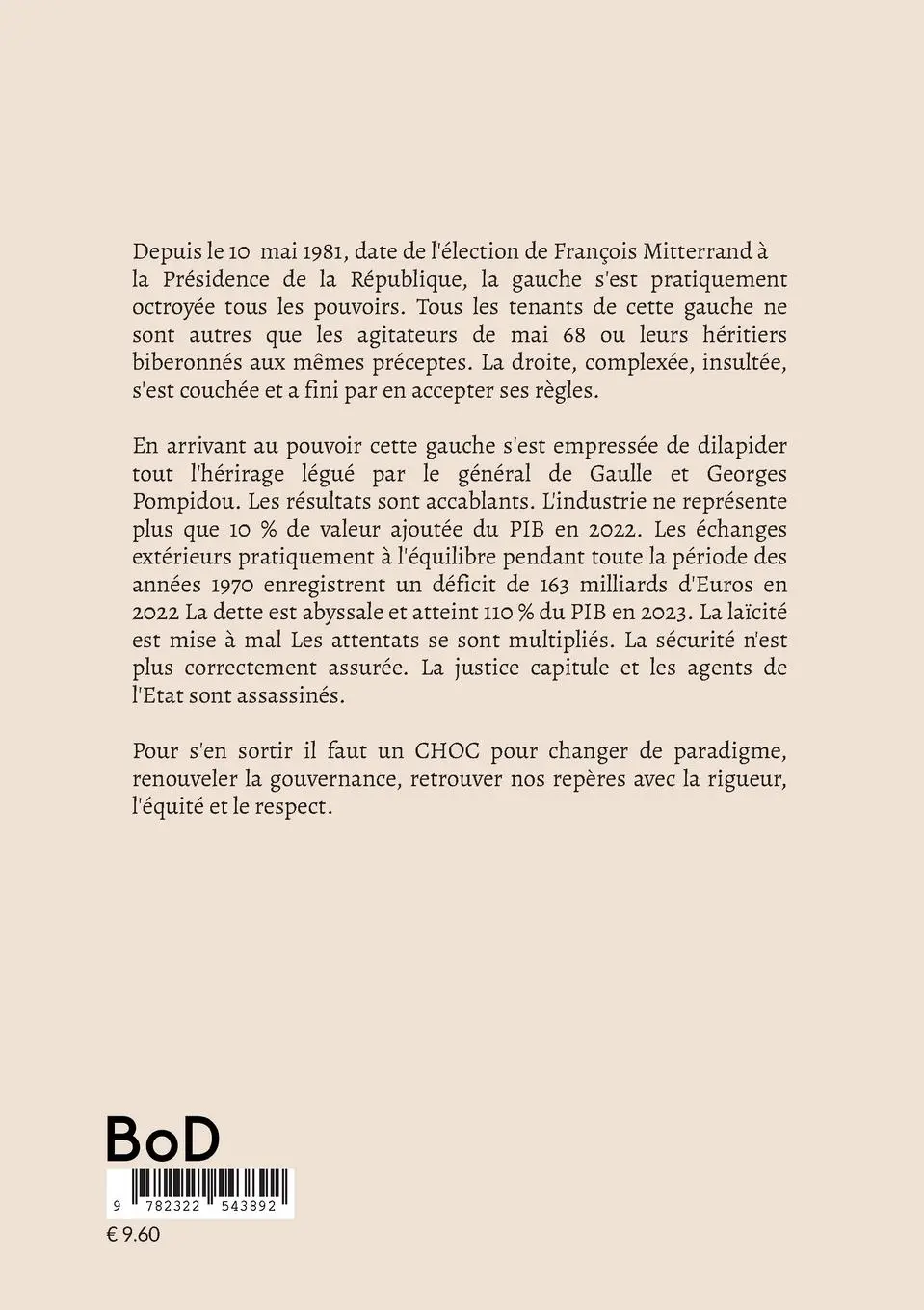 Rückseite: 9782322543892 | La Gauche Destructrice | François Ruiné | Taschenbuch | Französisch