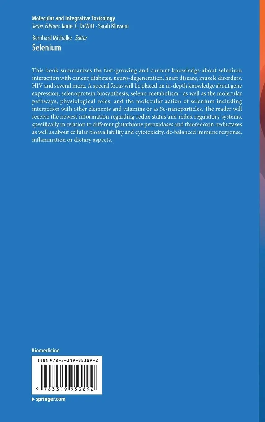 Rückseite: 9783319953892 | Selenium | Bernhard Michalke | Buch | xv | Englisch | 2018