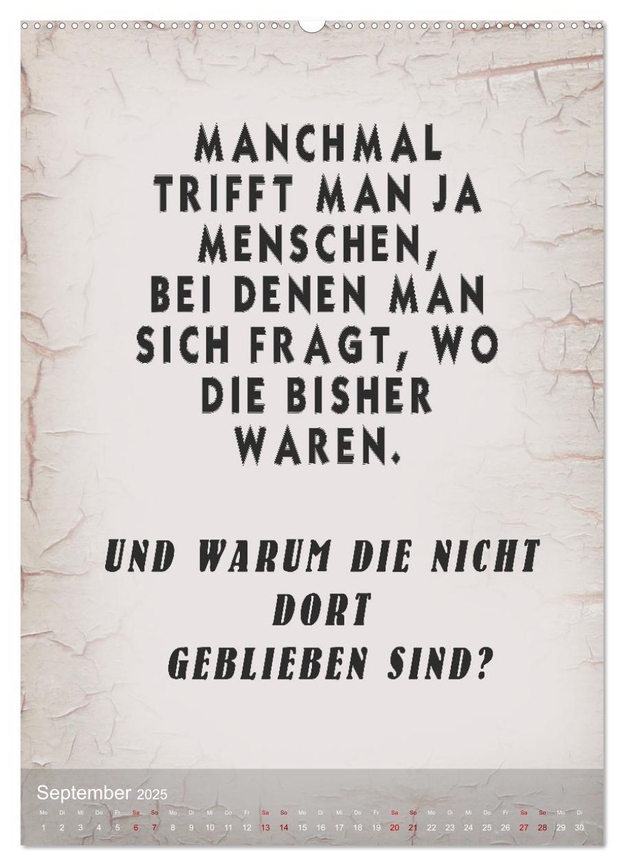 Bild: 9783457183892 | Ziemlich schlecht gelaunt (Wandkalender 2025 DIN A2 hoch), CALVENDO...