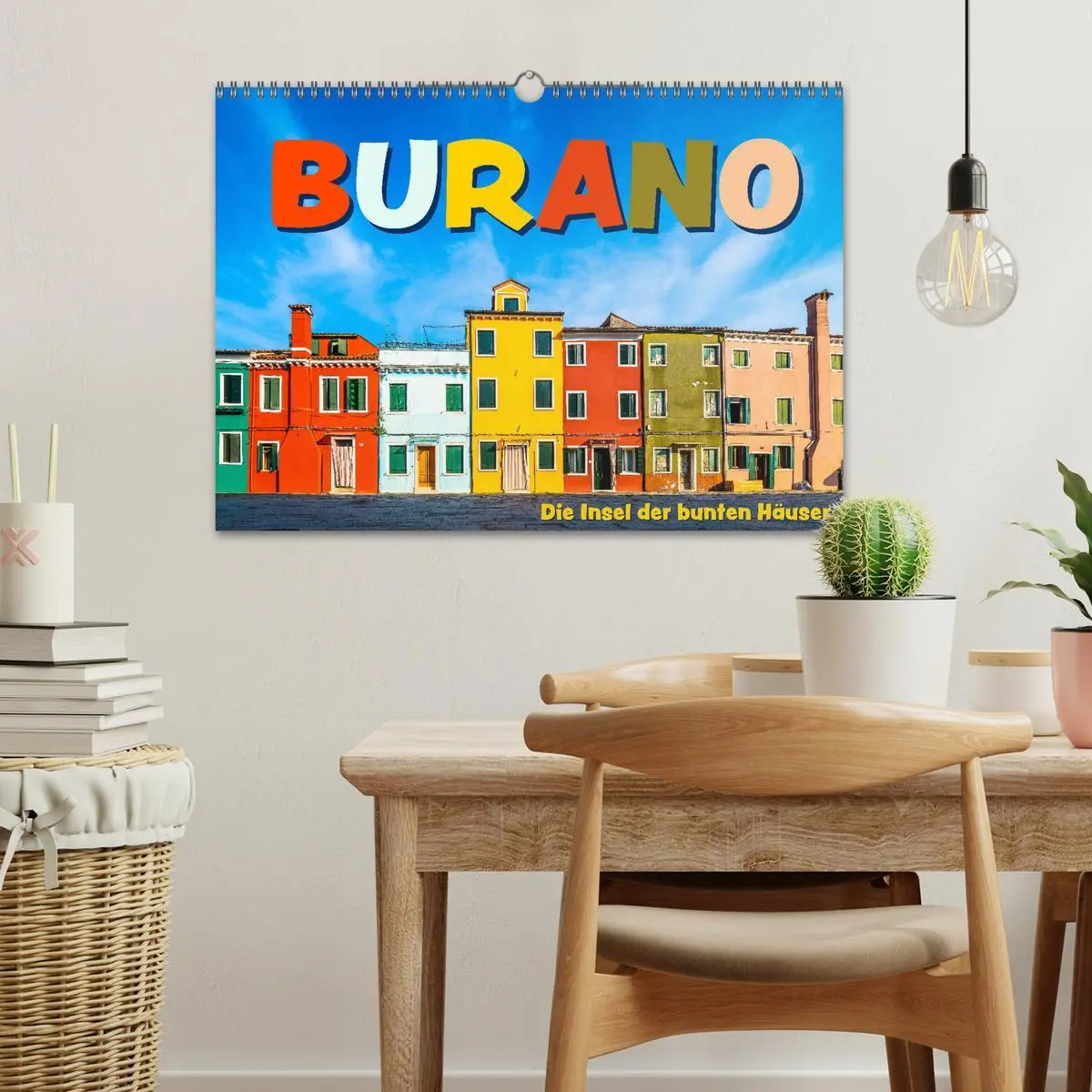 Bild: 9783457703892 | Burano - Die Insel der bunten Häuser (Wandkalender 2026 DIN A3...