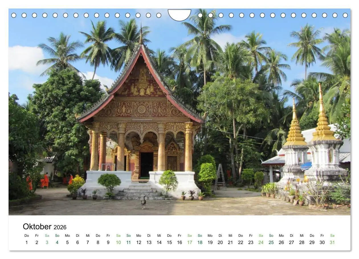 Bild: 9783457873892 | Laos - Die Perle Südostasiens (Wandkalender 2026 DIN A4 quer),...