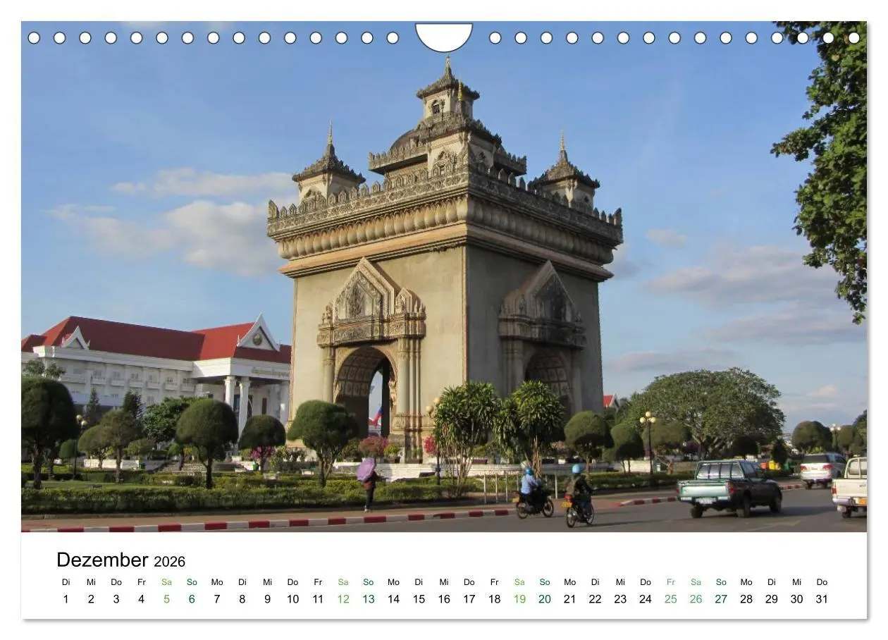 Bild: 9783457873892 | Laos - Die Perle Südostasiens (Wandkalender 2026 DIN A4 quer),...