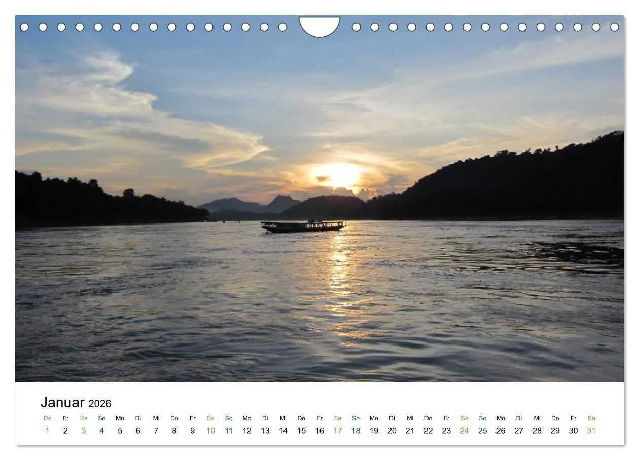 Bild: 9783457873892 | Laos - Die Perle Südostasiens (Wandkalender 2026 DIN A4 quer),...