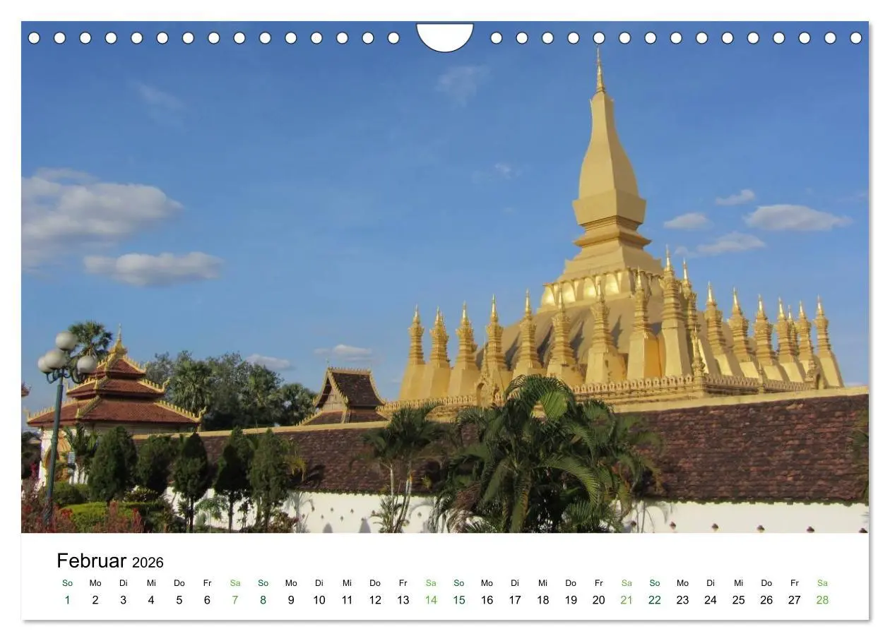Bild: 9783457873892 | Laos - Die Perle Südostasiens (Wandkalender 2026 DIN A4 quer),...