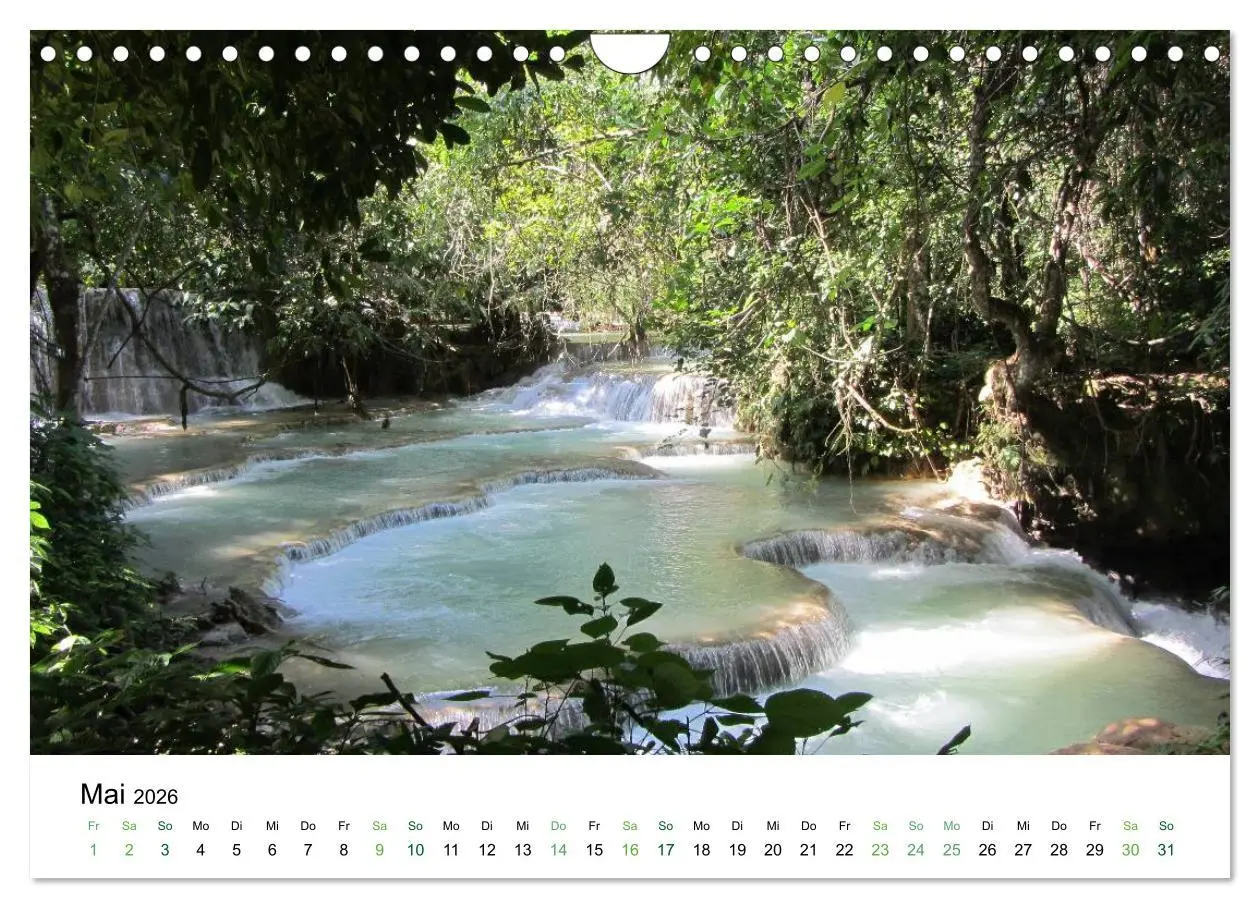 Bild: 9783457873892 | Laos - Die Perle Südostasiens (Wandkalender 2026 DIN A4 quer),...