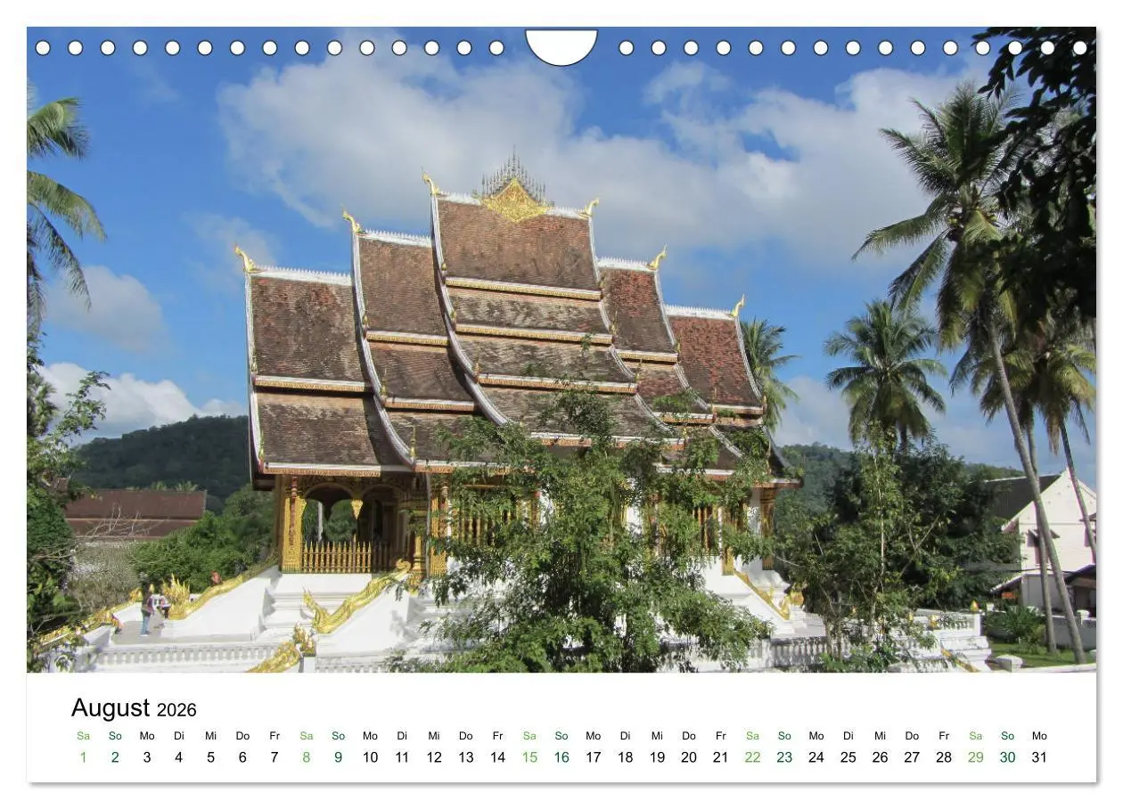 Bild: 9783457873892 | Laos - Die Perle Südostasiens (Wandkalender 2026 DIN A4 quer),...