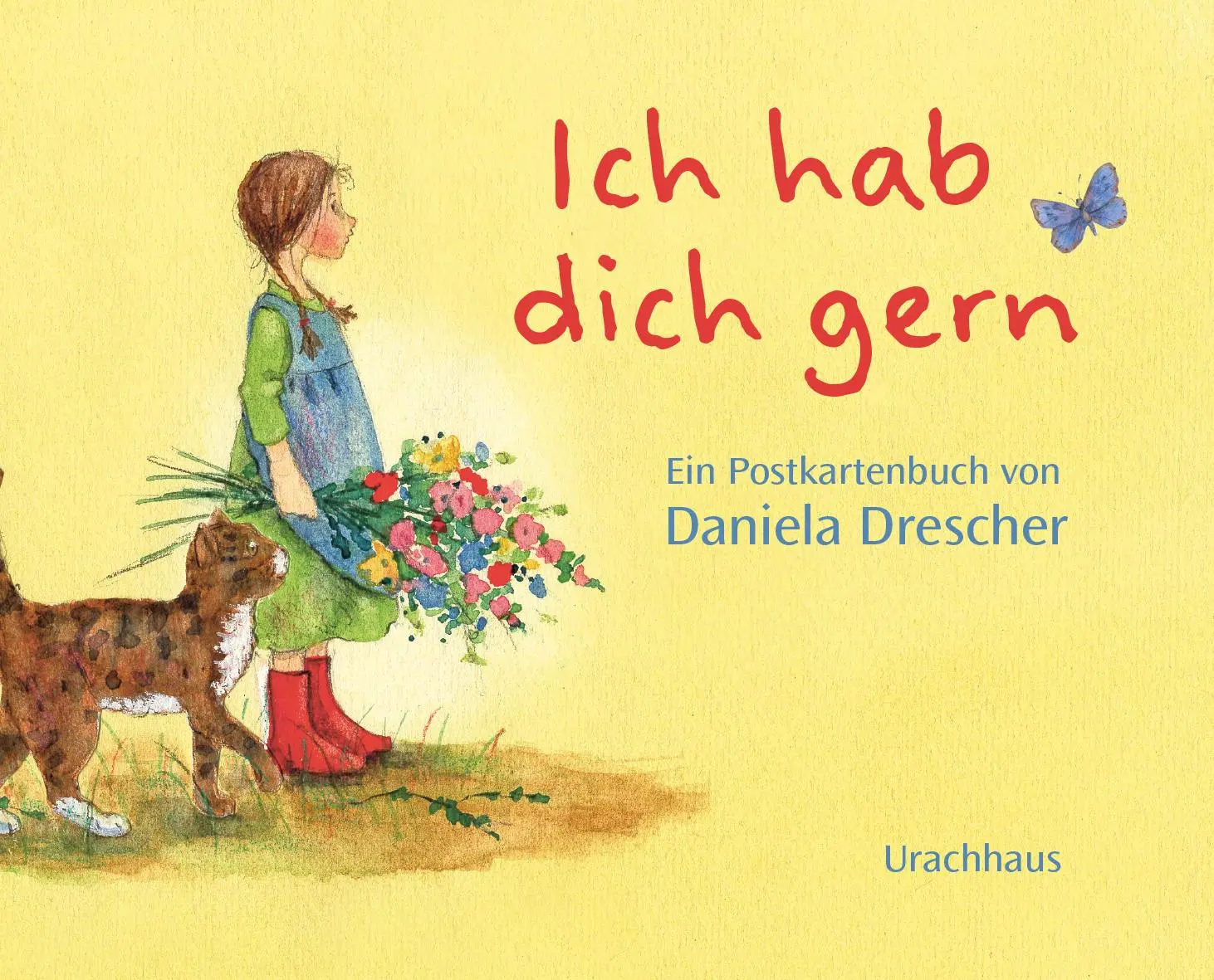 Cover: 9783825153892 | Postkartenbuch 'Ich hab dich gern' | Daniela Drescher | Taschenbuch