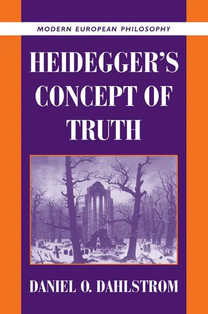 Cover: 9780521103992 | Heidegger's Concept of Truth | Daniel O. Dahlstrom | Taschenbuch