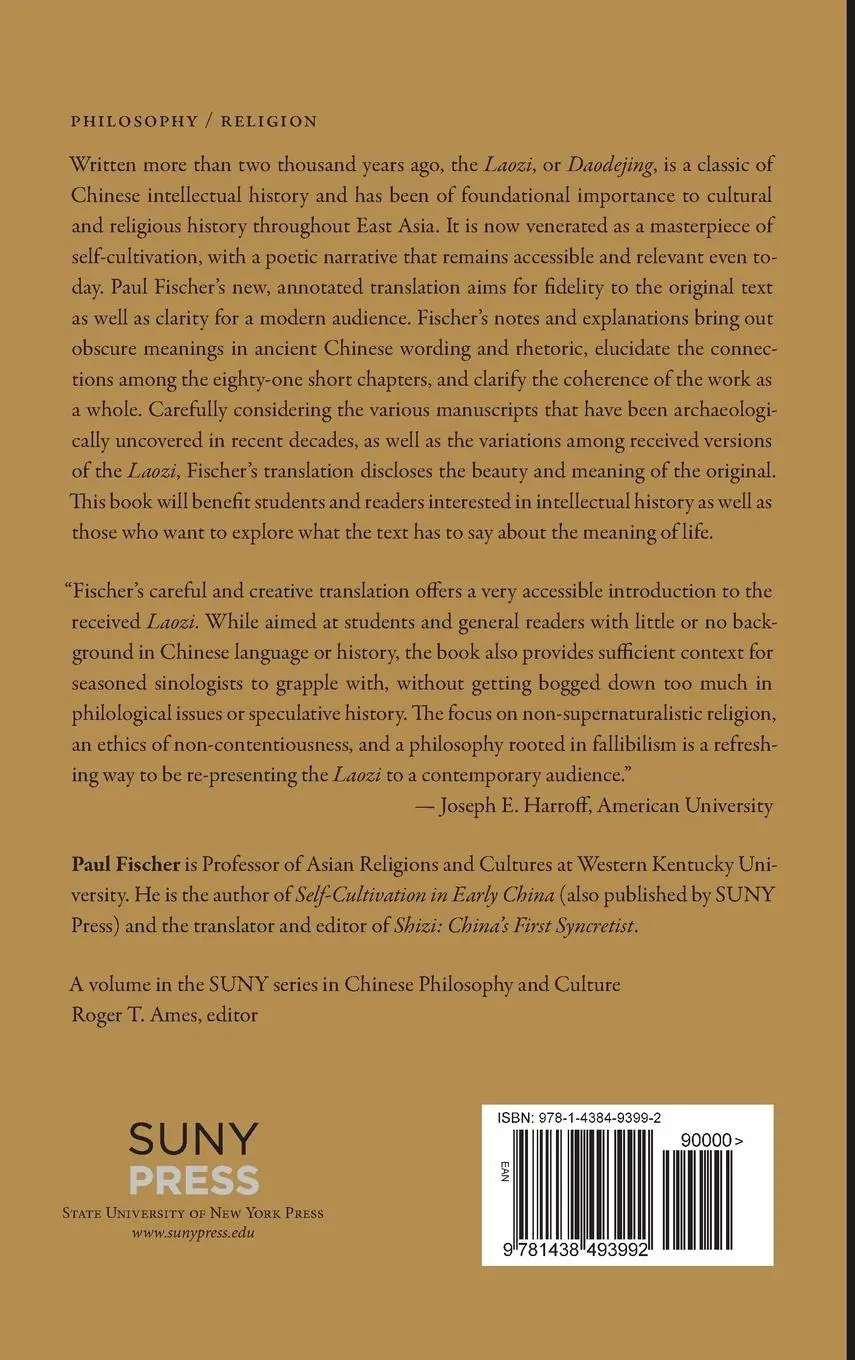 Rückseite: 9781438493992 | The Annotated Laozi | A New Translation of the Daodejing | Fischer