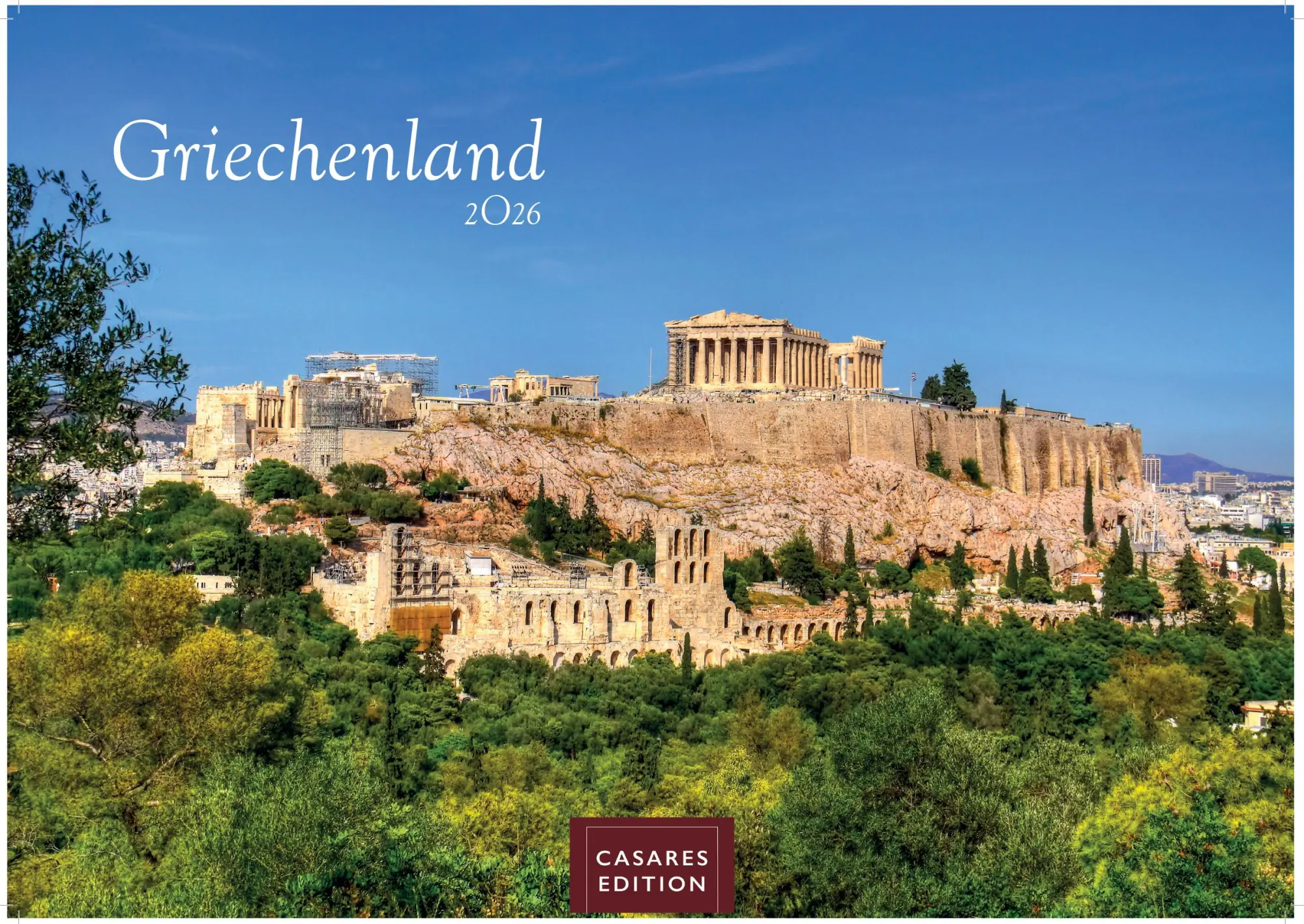 Cover: 9781835243992 | Griechenland Kalender 2026 24x35 cm - Traumhafte Aussichten...