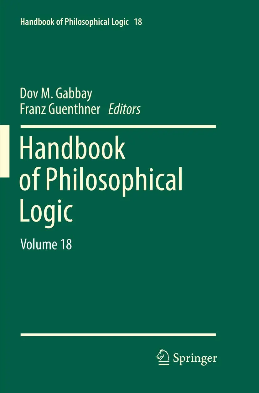Cover: 9783030073992 | Handbook of Philosophical Logic | Volume 18 | Franz Guenthner (u. a.)