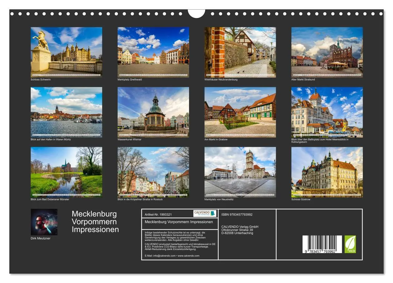 Bild: 9783457793992 | Mecklenburg Vorpommern Impressionen (Wandkalender 2026 DIN A3...