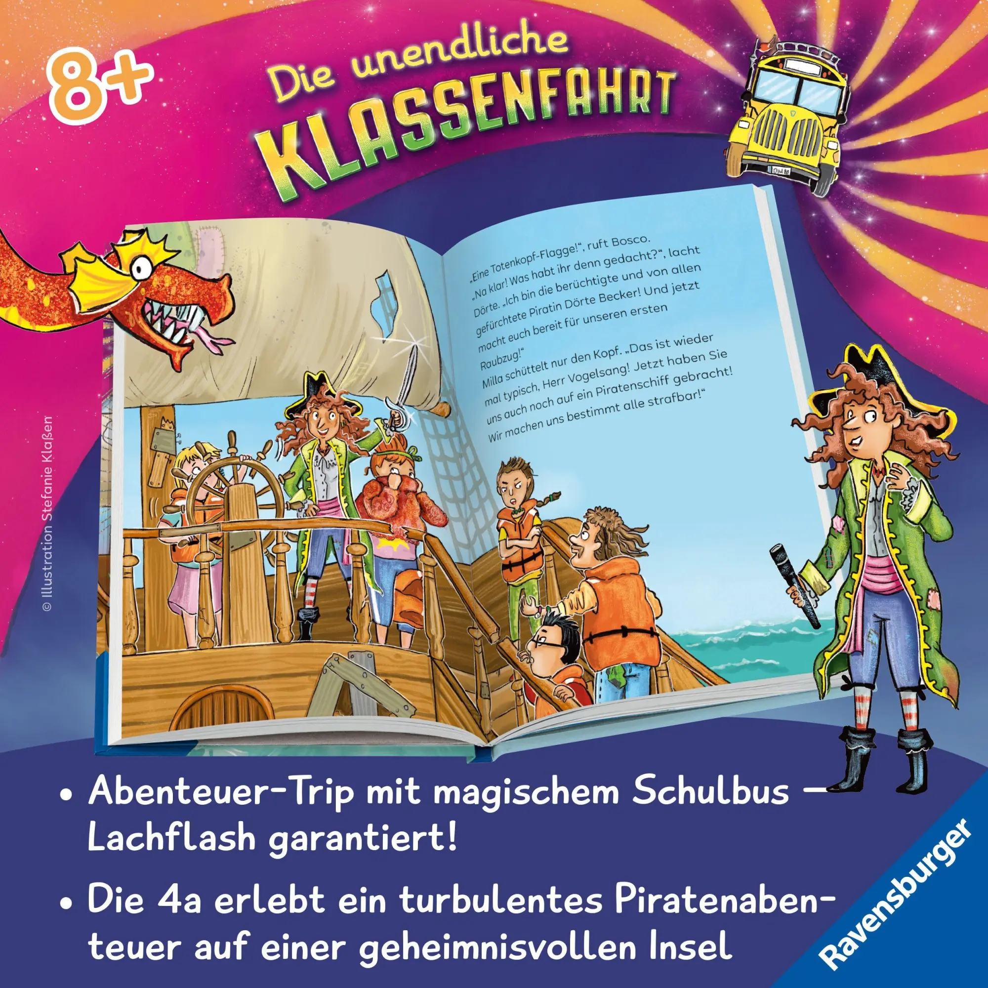 Bild: 9783473463992 | Die unendliche Klassenfahrt - Der Schatz auf der Dreizack-Insel | Buch