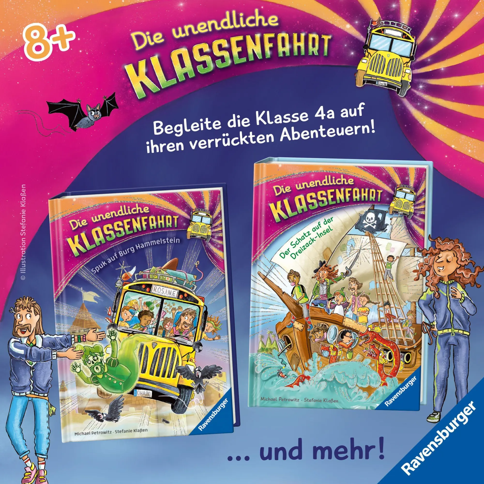 Bild: 9783473463992 | Die unendliche Klassenfahrt - Der Schatz auf der Dreizack-Insel | Buch