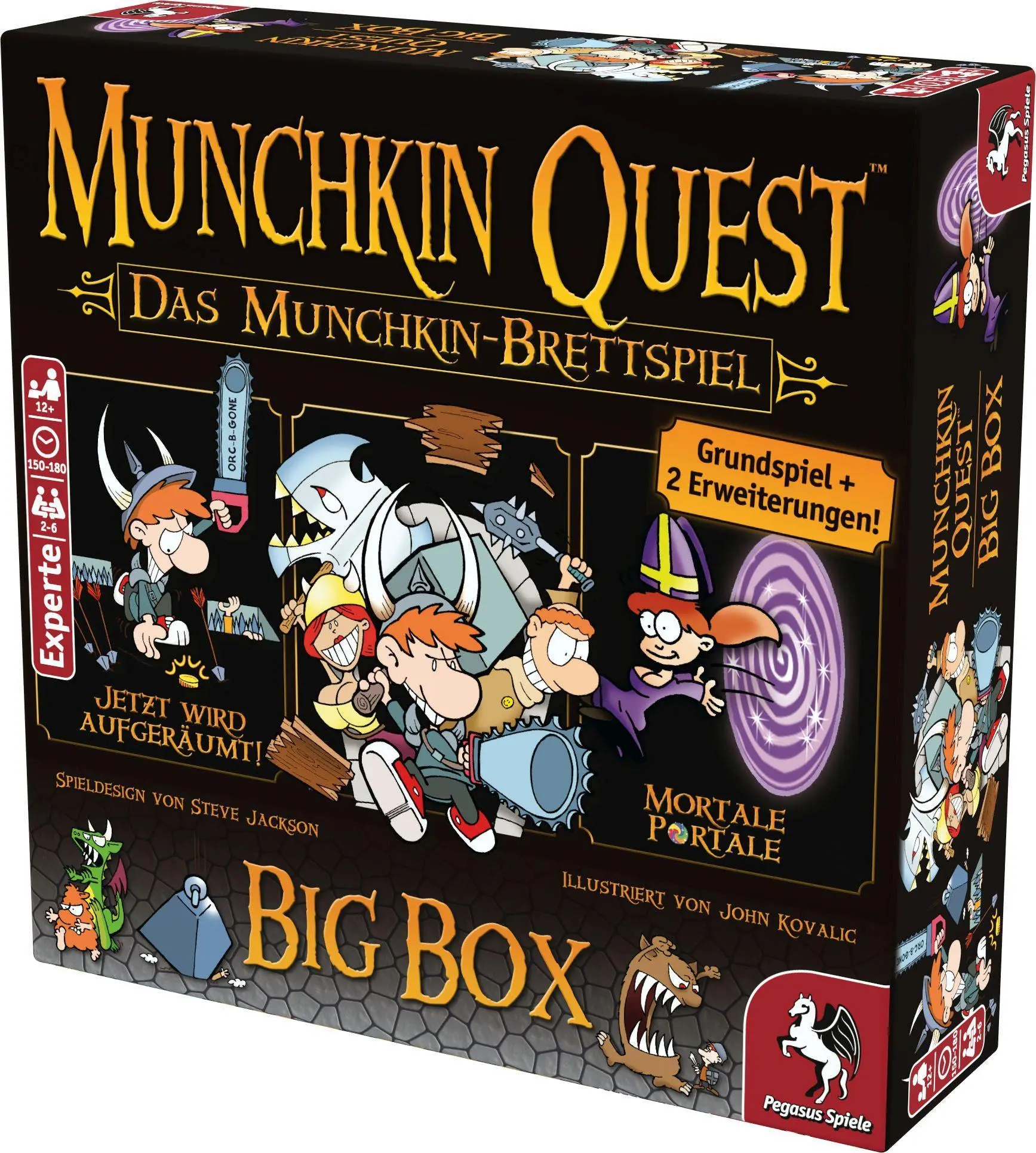 Bild: 4250231714092 | Munchkin Quest: Das Brettspiel, 2. Edition | Steve Jackson | Spiel