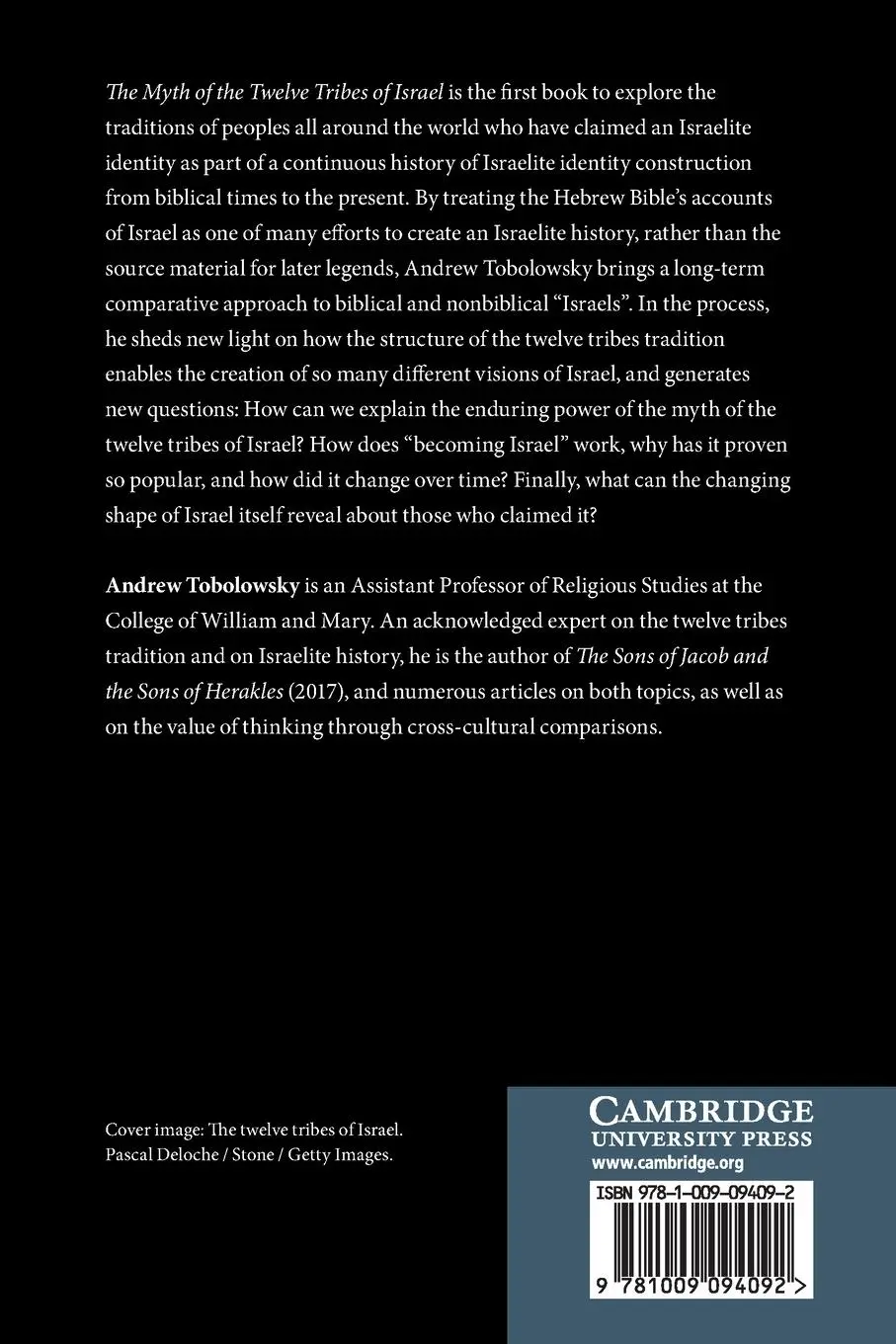 Rückseite: 9781009094092 | The Myth of the Twelve Tribes of Israel | Andrew Tobolowsky | Buch