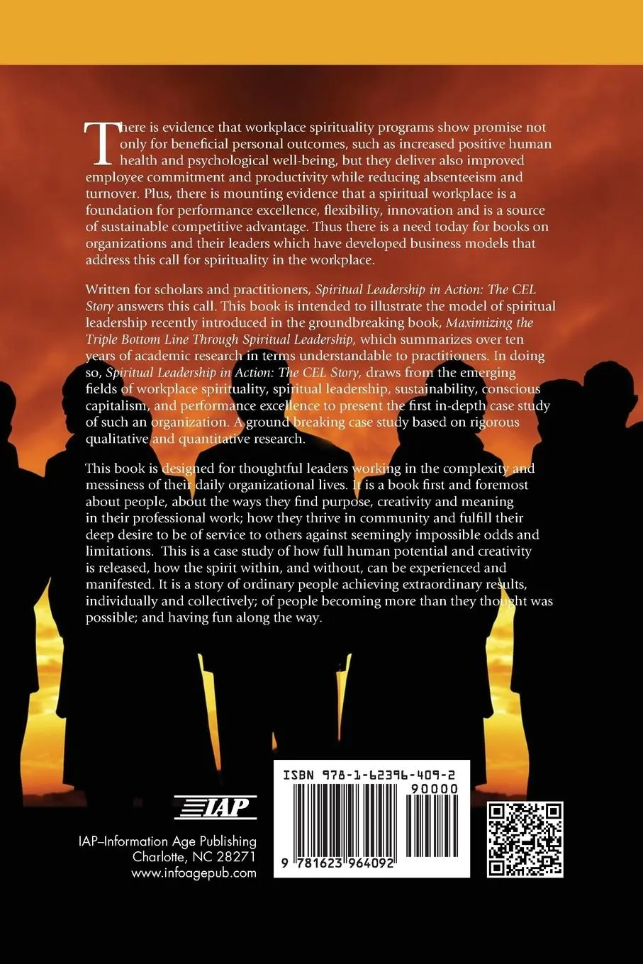 Rückseite: 9781623964092 | Spiritual Leadership in Action | Louis W. Fry (u. a.) | Taschenbuch