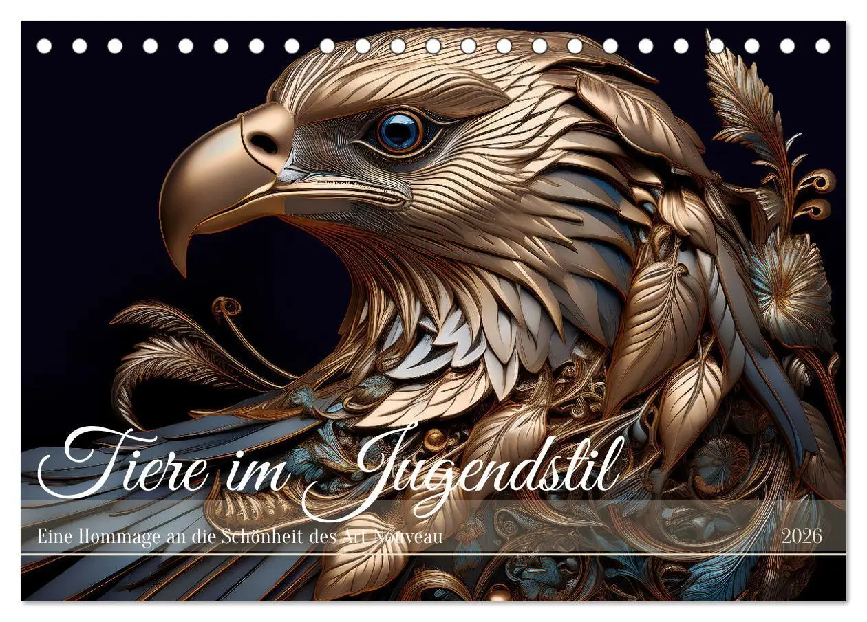 Cover: 9783457374092 | Tiere im Jugendstil - Eine Hommage an die Schönheit des Art Nouveau...