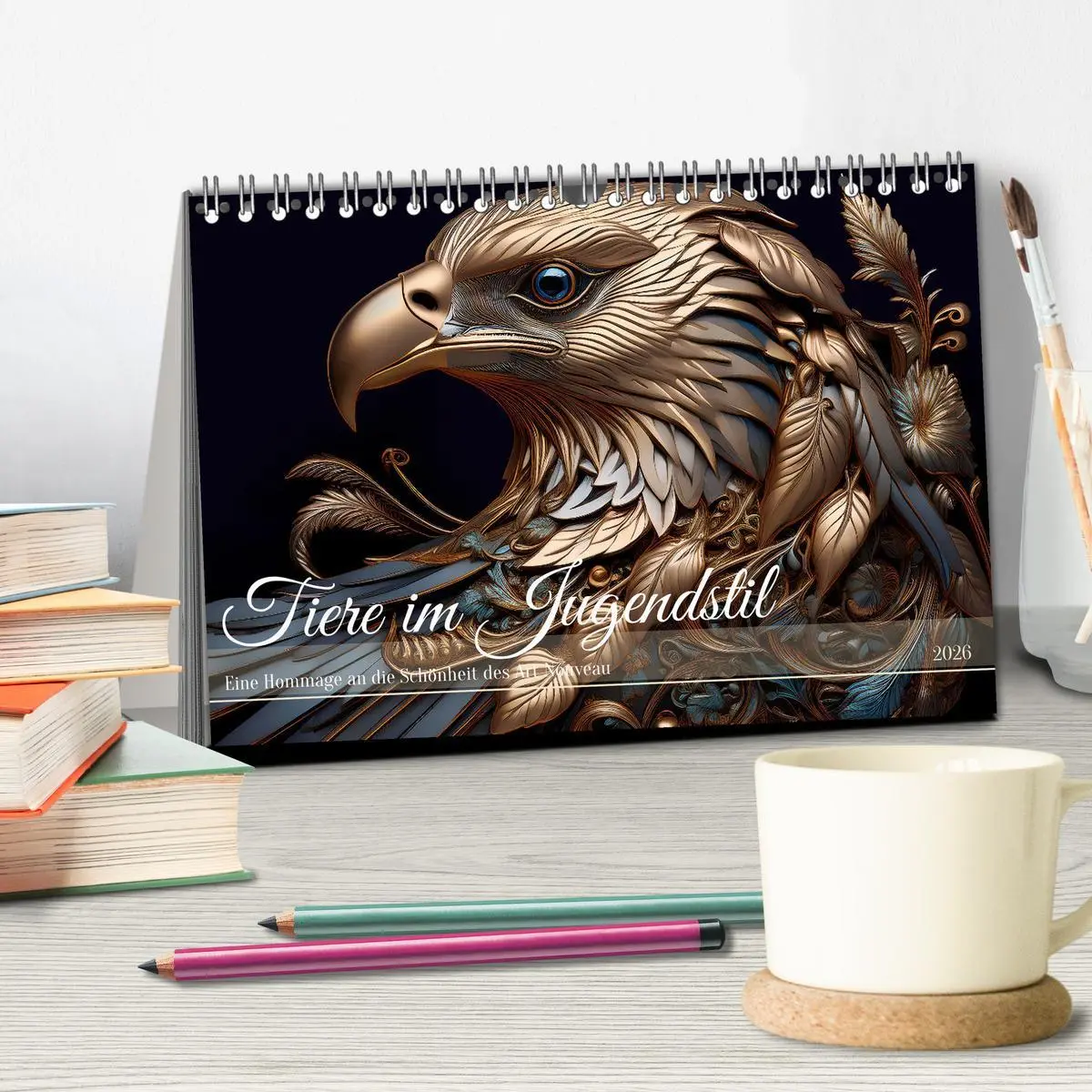 Bild: 9783457374092 | Tiere im Jugendstil - Eine Hommage an die Schönheit des Art Nouveau...