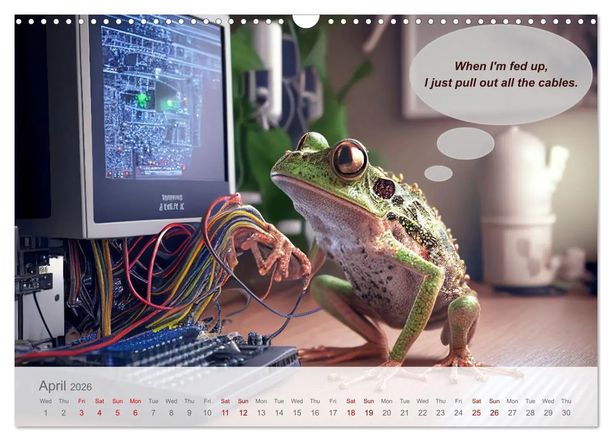 Bild: 9783516534092 | You really think you are an IT expert (Wall Calendar 2026 DIN A3...