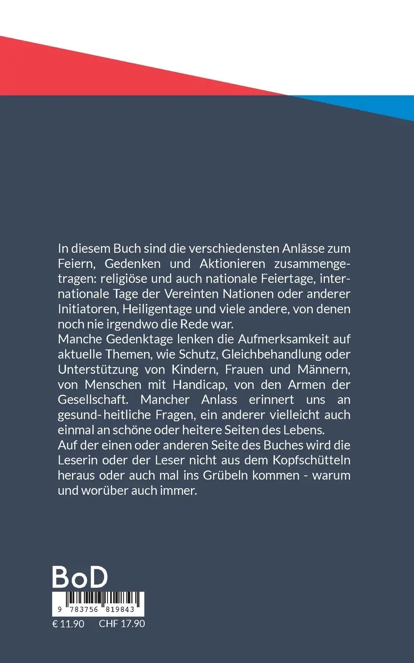 Rückseite: 9783738604092 | Alle Tage Feiertage | Frank Weber | Taschenbuch | Paperback | 280 S.