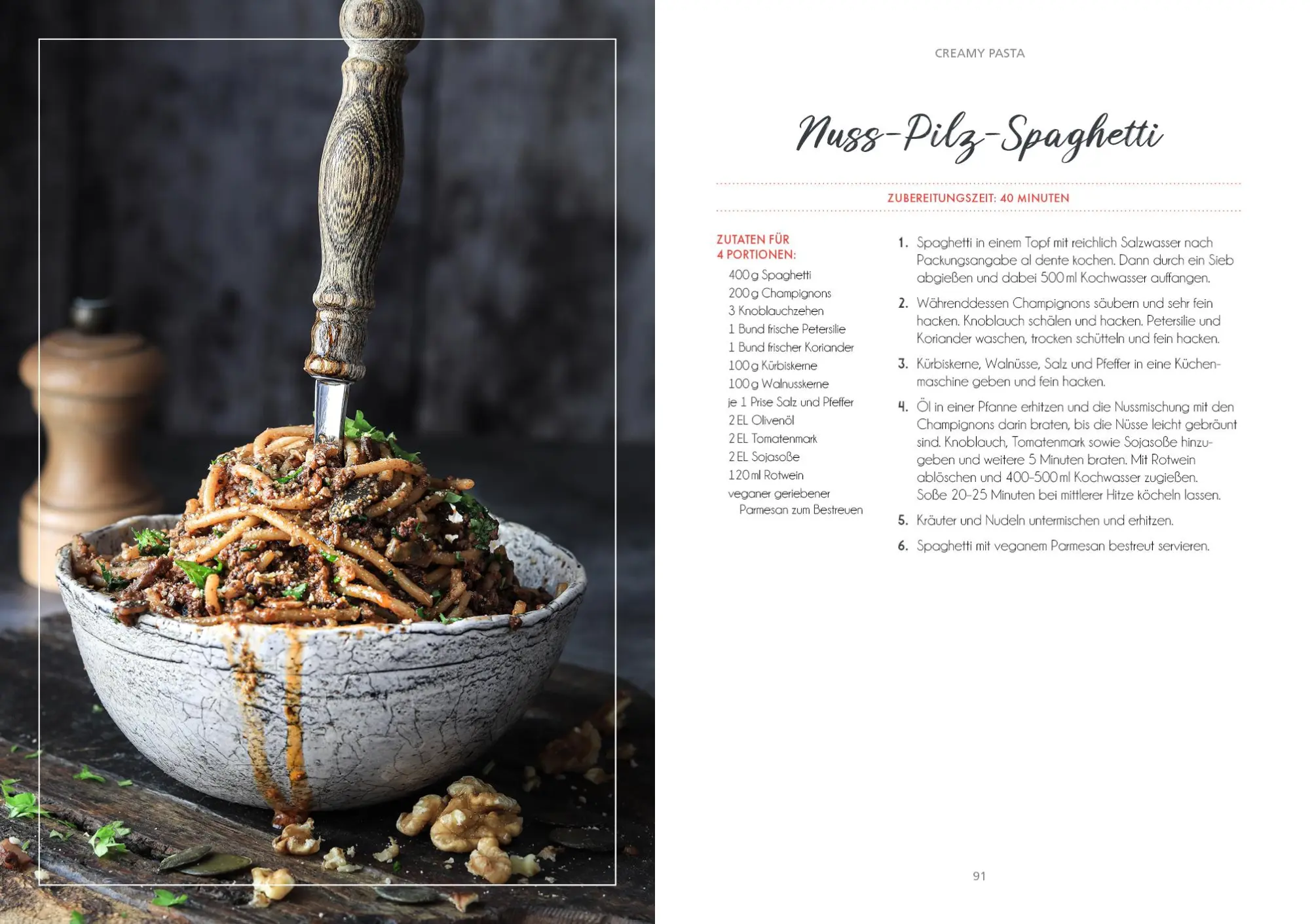 Bild: 9783742324092 | Vegan - deftig und herzhaft | Nadja Kovalski | Taschenbuch | 160 S.