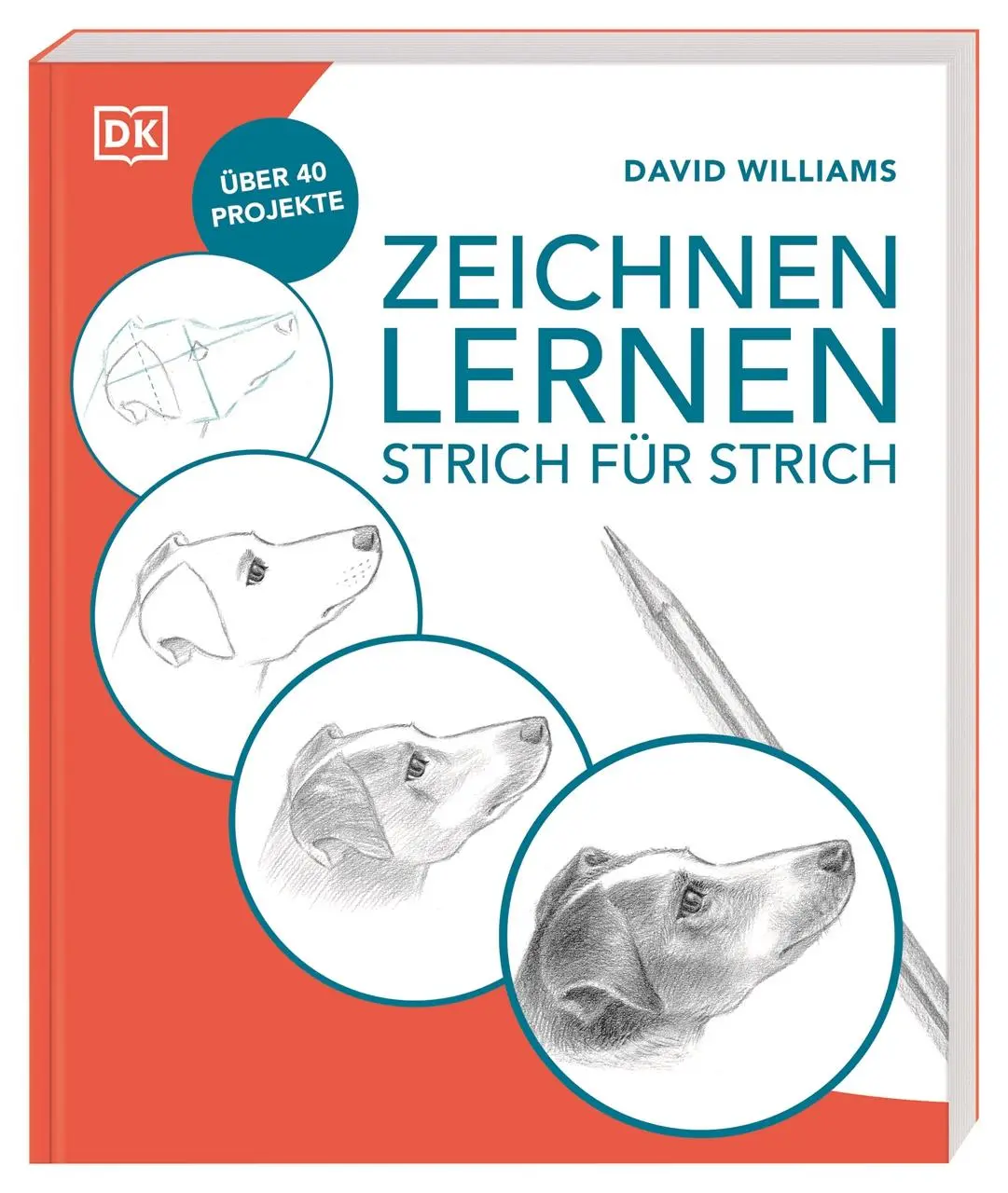 Cover: 9783831044092 | Zeichnen lernen - Strich für Strich | Über 40 Projekte | DK Verlag