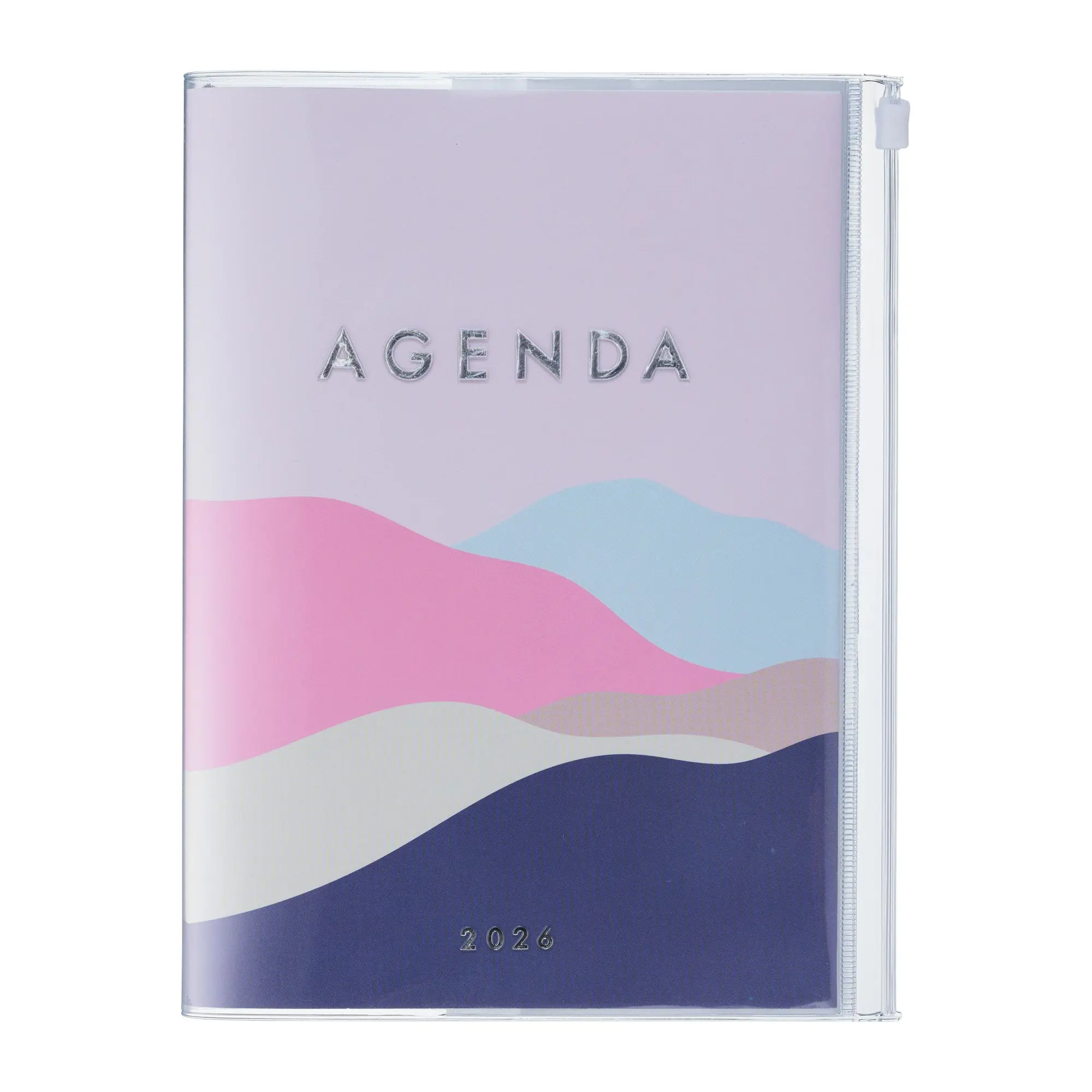 Cover: 4550045144192 | MARK'S 2025/26 Taschenkalender, A5 Mountain // Pink | MARK'S Inc.