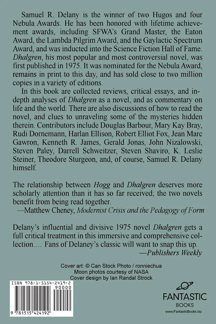 Rückseite: 9781515424192 | On Samuel R. Delany's Dhalgren | Bill Wood | Taschenbuch | Englisch
