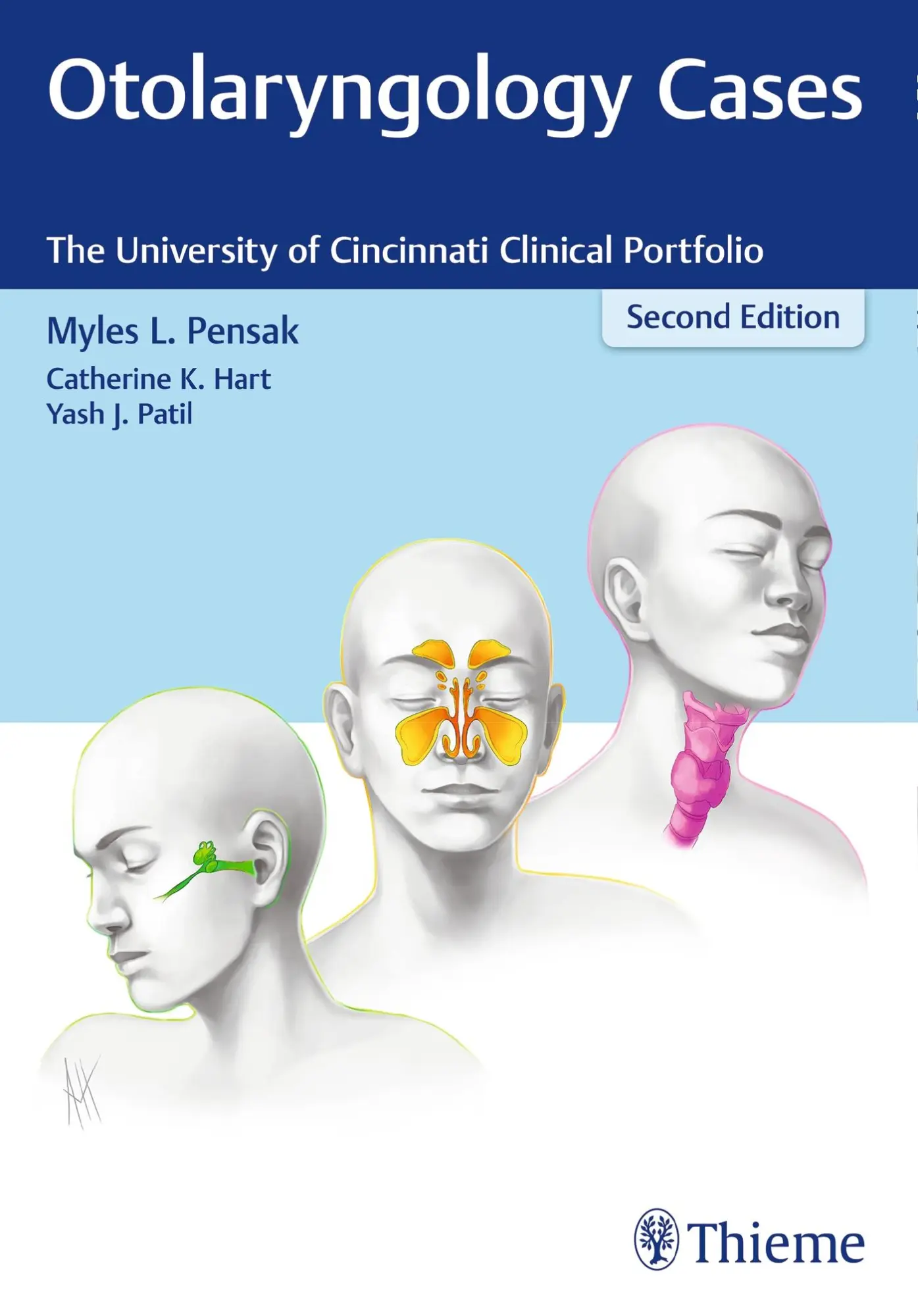 Cover: 9781626234192 | Otolaryngology Cases | The University of Cincinnati Clinical Portfolio