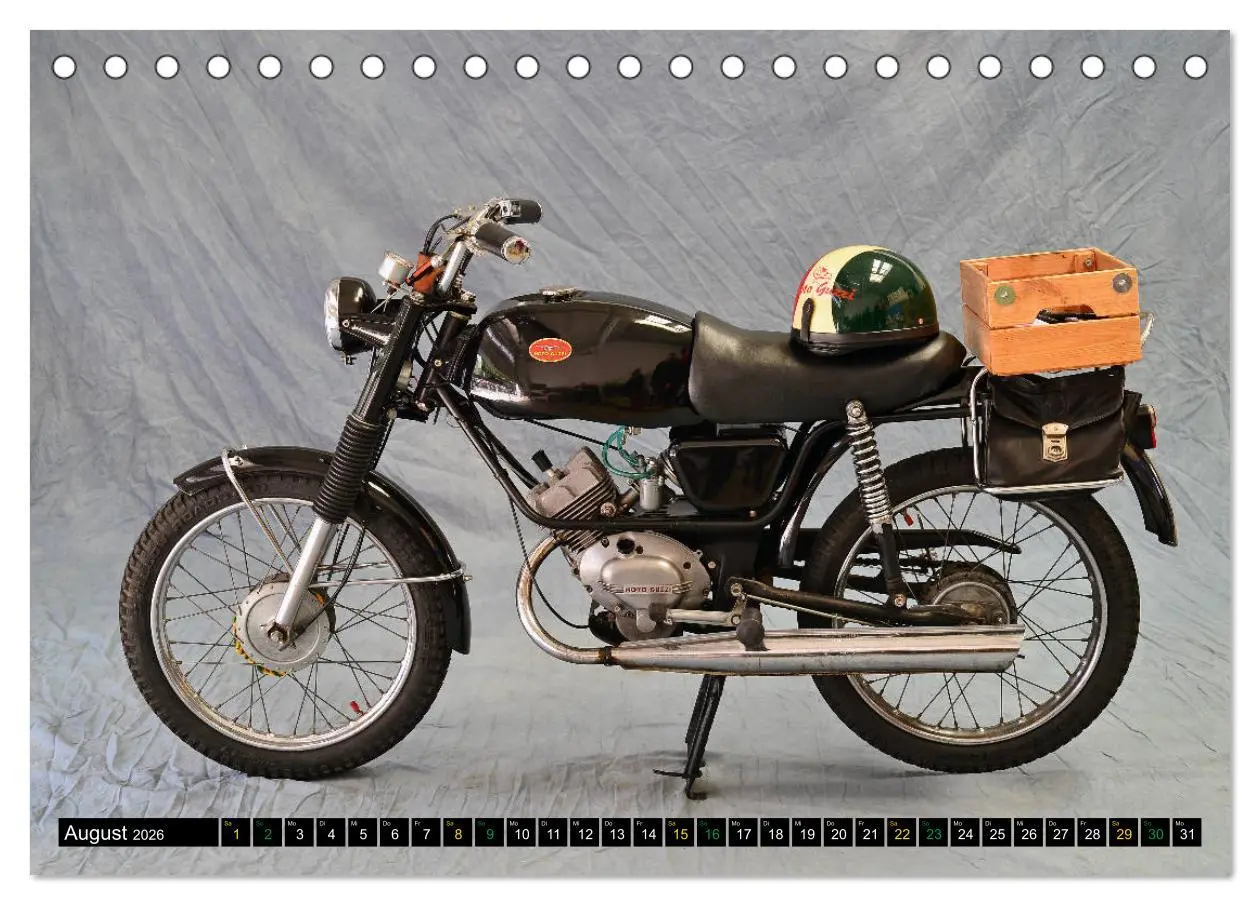 Bild: 9783457674192 | Mein Moped Kalender (Tischkalender 2026 DIN A5 quer), CALVENDO...