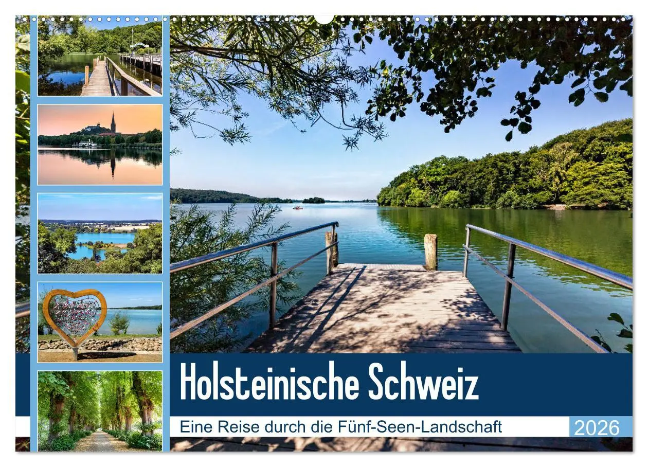 Cover: 9783457814192 | Holsteinische Schweiz - Fünf-Seen-Landschaft (Wandkalender 2026 DIN...