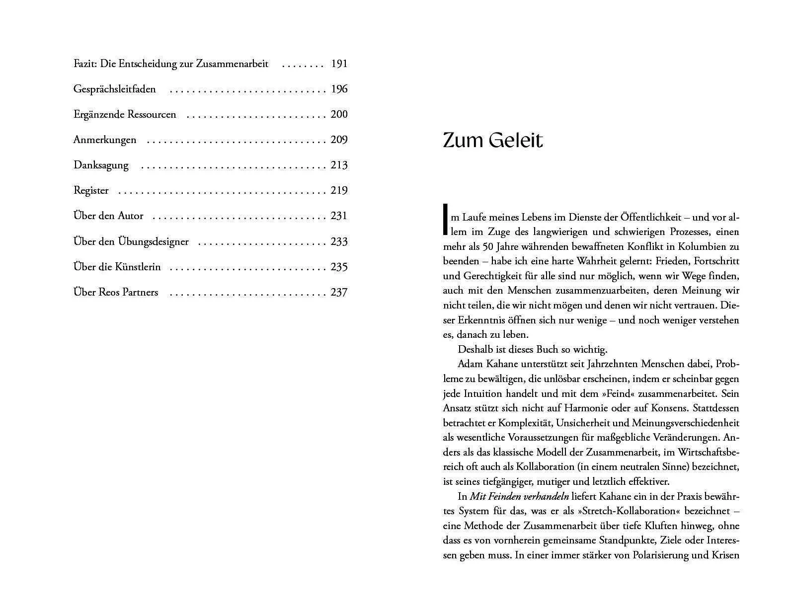 Bild: 9783969054192 | Mit Feinden verhandeln | Adam Kahane | Taschenbuch | 240 S. | Deutsch