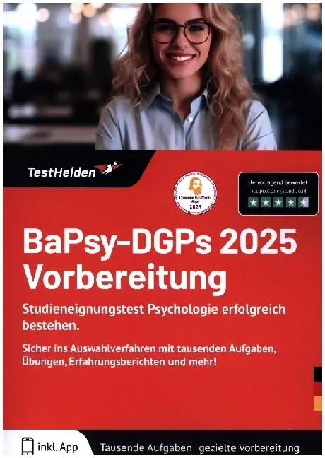 Cover: 9783988174192 | BaPsy-DGPs 2024 Vorbereitung: Studieneignungstest Psychologie...