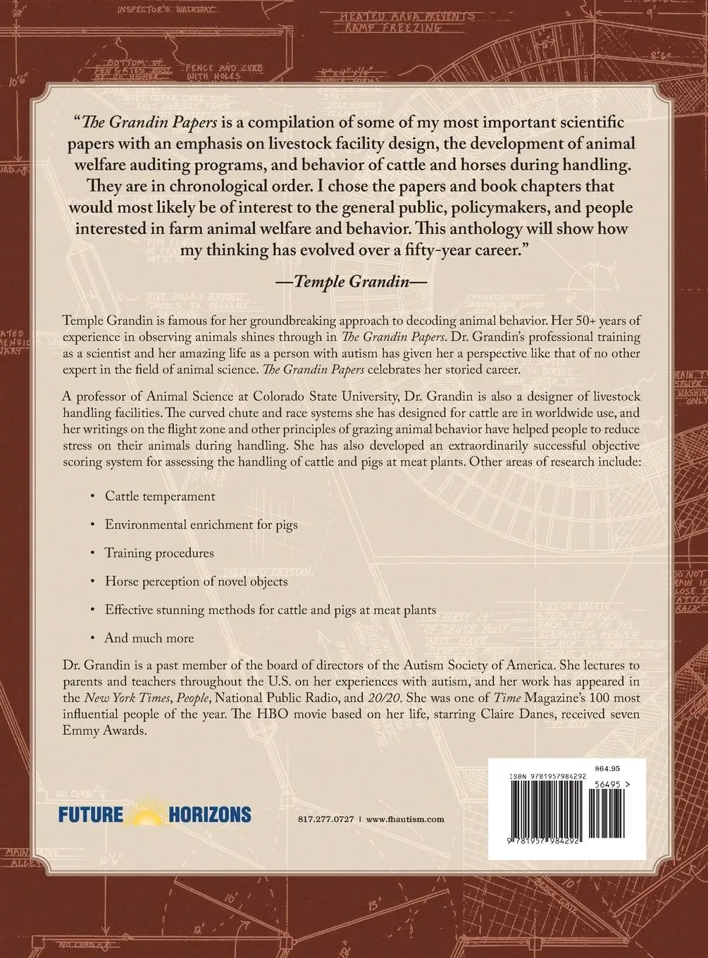 Rückseite: 9781957984292 | The Grandin Papers | Temple Grandin | Buch | Englisch | 2023