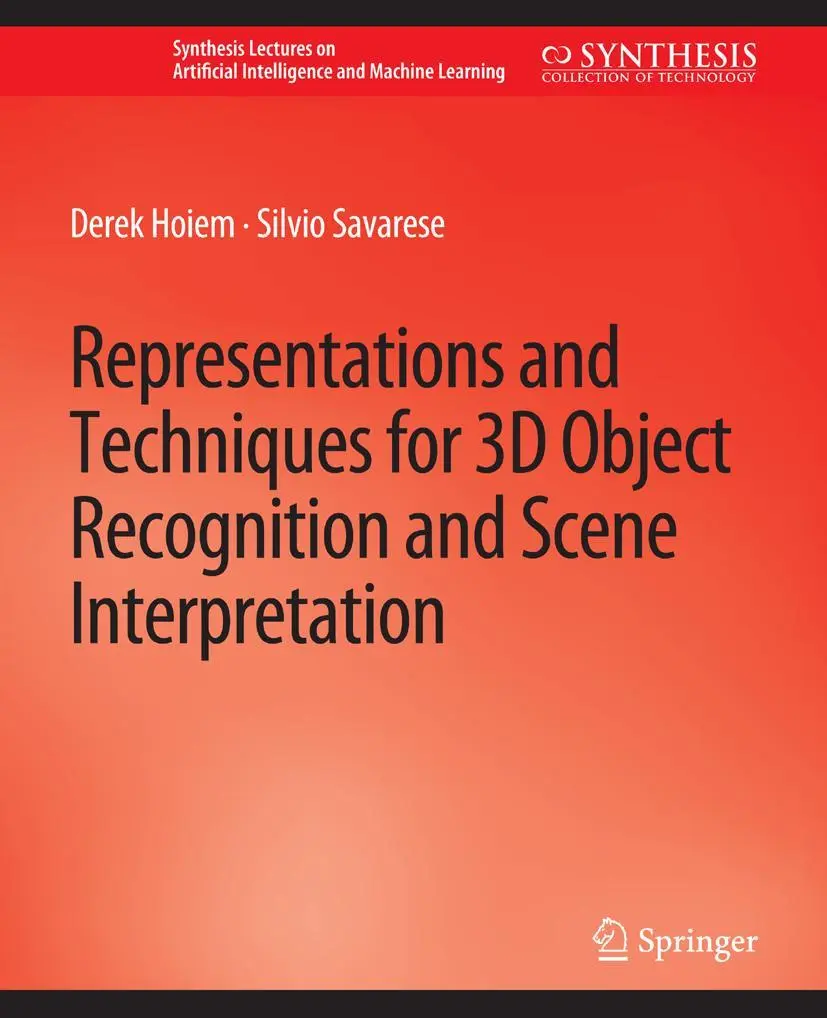 Cover: 9783031004292 | Representations and Techniques for 3D Object Recognition and Scene...
