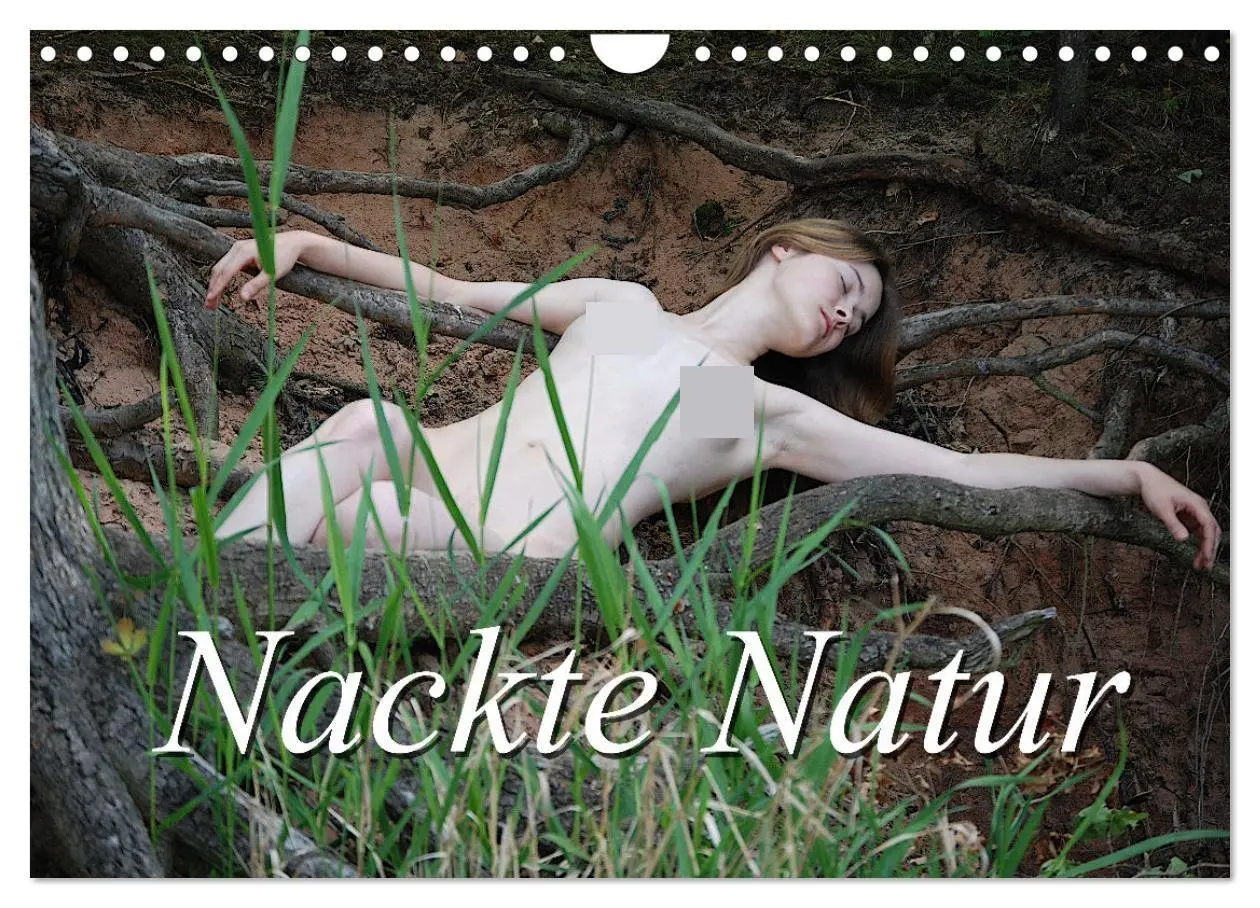 Cover: 9783457594292 | Nackte Natur (Wandkalender 2026 DIN A4 quer), CALVENDO Monatskalender