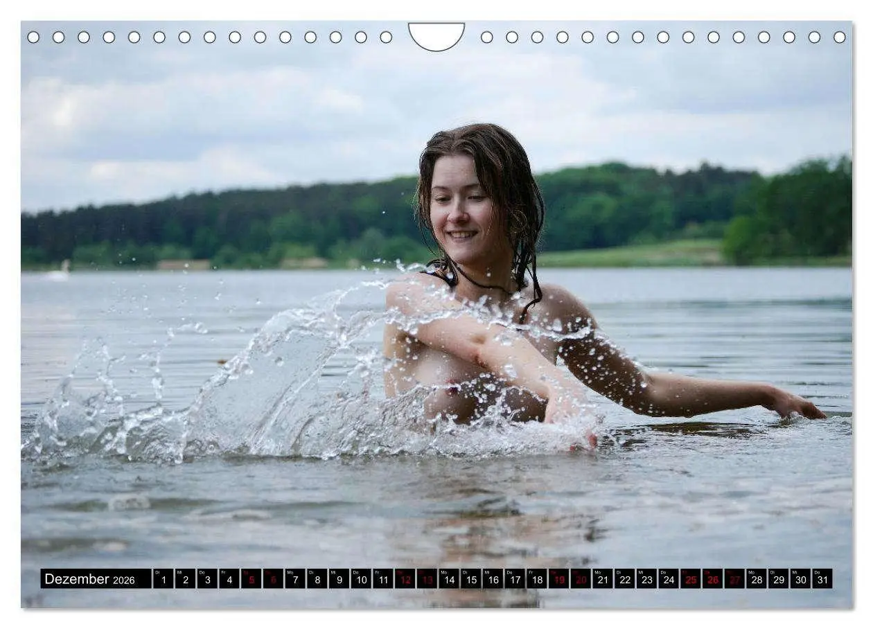 Bild: 9783457594292 | Nackte Natur (Wandkalender 2026 DIN A4 quer), CALVENDO Monatskalender