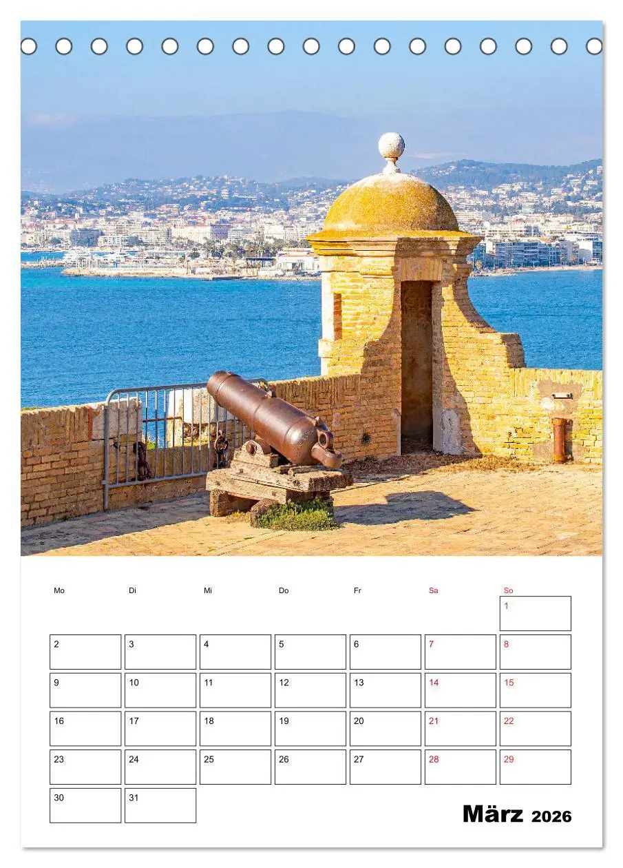 Bild: 9783516374292 | Côte d'Azur - Reiseziel am Mittelmeer (Tischkalender 2026 DIN A5...