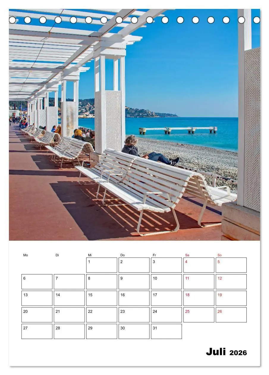 Bild: 9783516374292 | Côte d'Azur - Reiseziel am Mittelmeer (Tischkalender 2026 DIN A5...