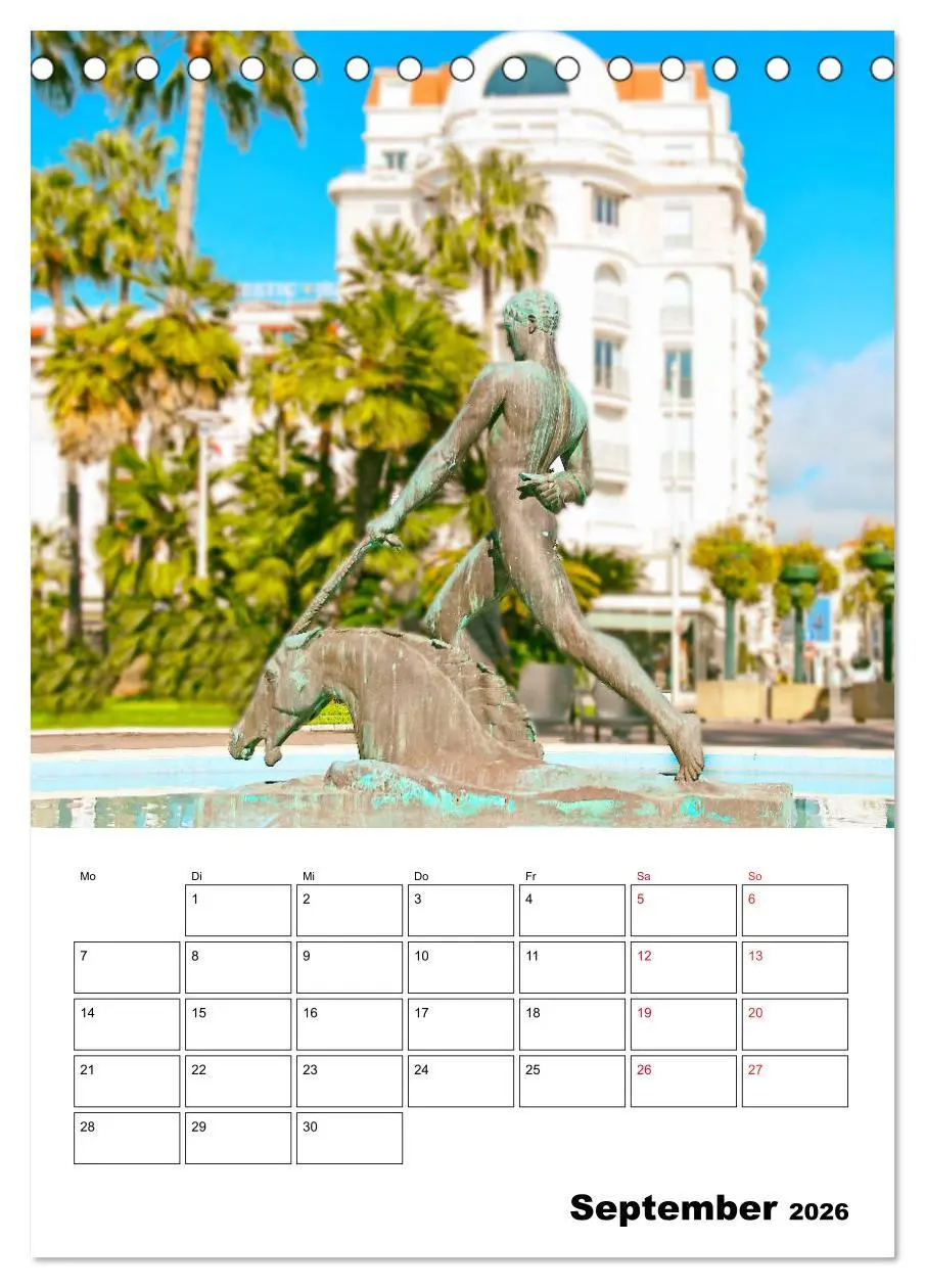 Bild: 9783516374292 | Côte d'Azur - Reiseziel am Mittelmeer (Tischkalender 2026 DIN A5...