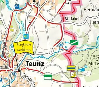 Bild: 9783899204292 | Wanderkarte Goldsteig, Bayerischer Wald und Oberpfälzer Wald 1 : 50...