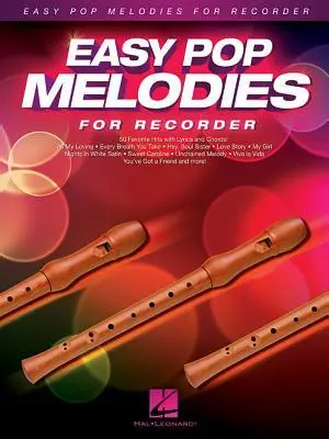 Cover: 9781480384392 | Easy Pop Melodies for Recorder | Hal Leonard Publishing Corporation