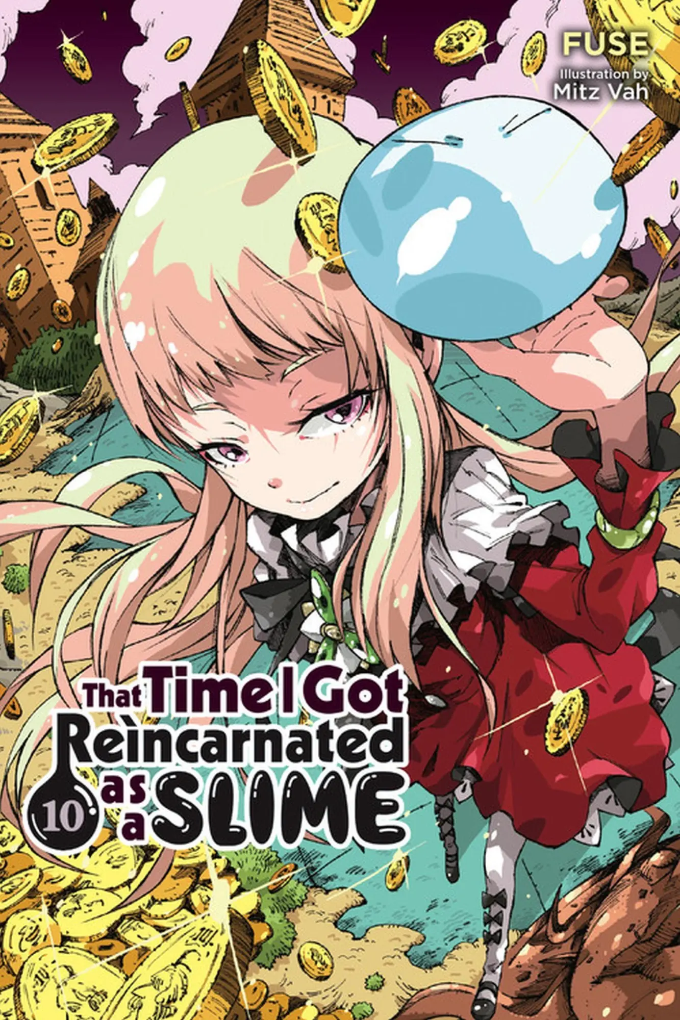 Cover: 9781975314392 | That Time I Got Reincarnated as a Slime, Vol. 10 (Light Novel) | Fuse