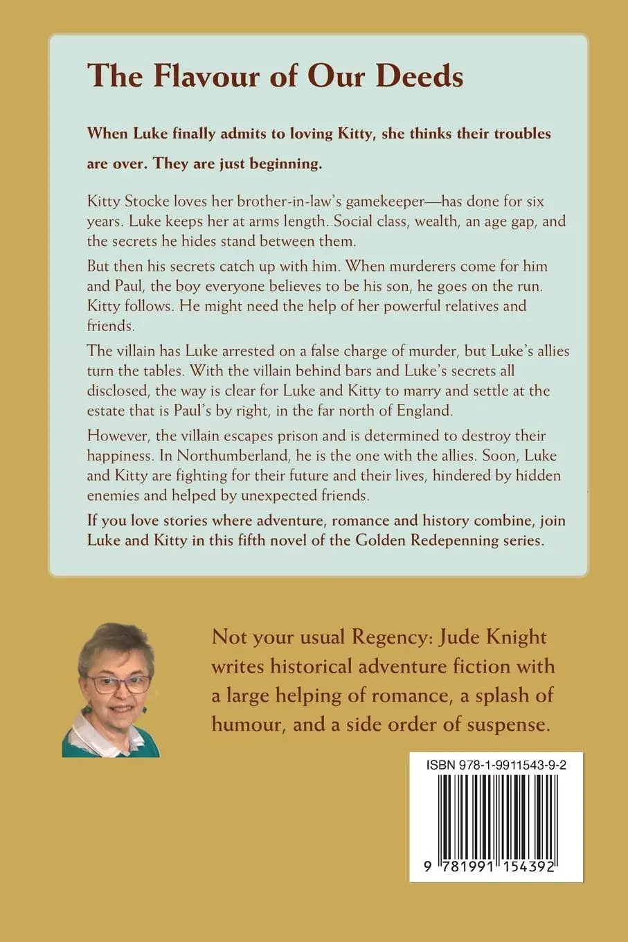 Rückseite: 9781991154392 | The Flavour of Our Deeds | Knight | Taschenbuch | Englisch | 2023