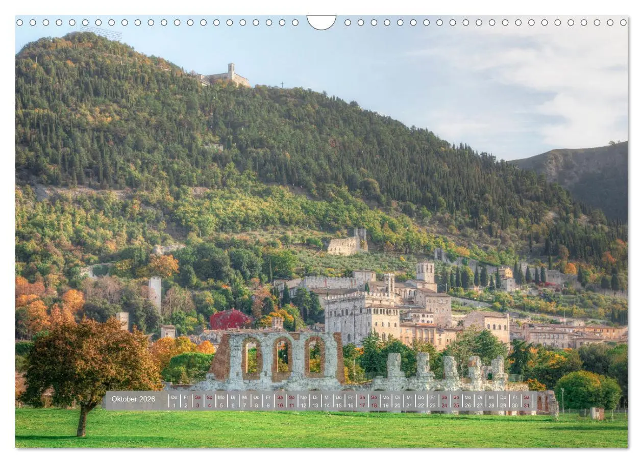 Bild: 9783457584392 | Umbrien - Das grüne Herz Italiens (Wandkalender 2026 DIN A3 quer),...