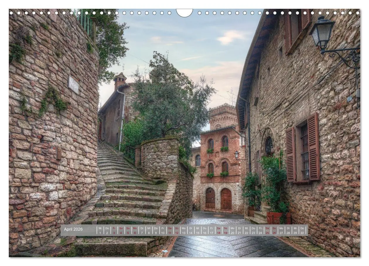 Bild: 9783457584392 | Umbrien - Das grüne Herz Italiens (Wandkalender 2026 DIN A3 quer),...