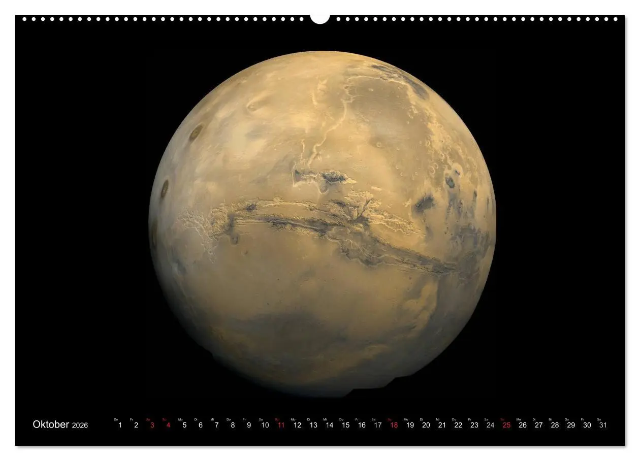 Bild: 9783516054392 | Sonne, Monde und Planeten (Wandkalender 2026 DIN A2 quer), CALVENDO...