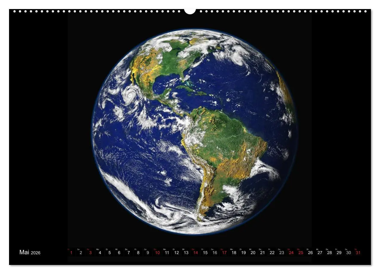 Bild: 9783516054392 | Sonne, Monde und Planeten (Wandkalender 2026 DIN A2 quer), CALVENDO...