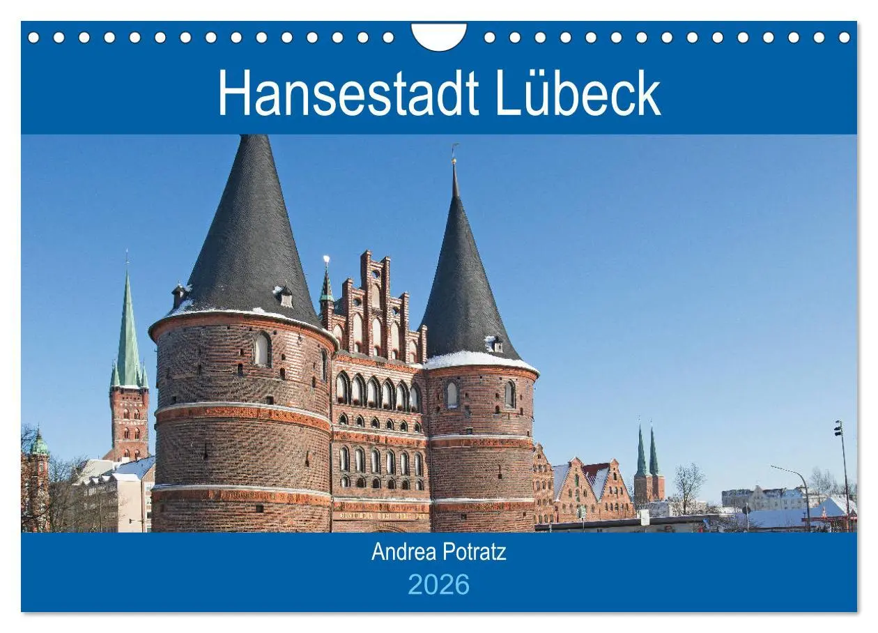 Cover: 9783516124392 | Hansestadt Lübeck / Geburtstagskalender (Wandkalender 2026 DIN A4...